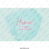 Home Is Where Your Mom Is Tumbler, Mother's Day Gift, Mom Tumbler Cup, Gift for Mom, Travel Tumbler, Mom Birthday Gift - Tawshia