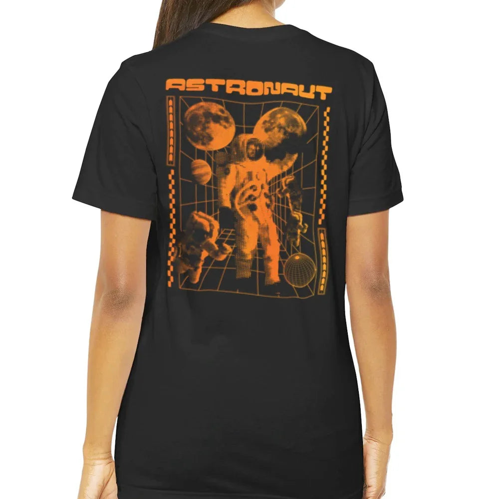 Astronaut Glowing Space Graphic T-shirt product type