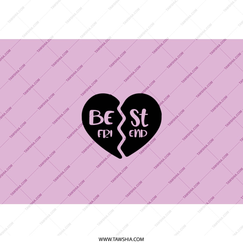 Best Friend Tumbler, Friendship Gift, Gift for BFF, Matching Tumblers, Bestie Travel Mug, Custom Tumbler, Personalized Gift, Tumbler with - Tawshia