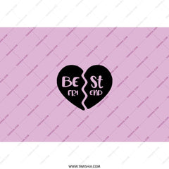 Best Friend Tumbler, Friendship Gift, Gift for BFF, Matching Tumblers, Bestie Travel Mug, Custom Tumbler, Personalized Gift, Tumbler with - Tawshia