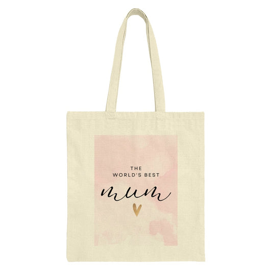 Best Mum Tote Bag, Mothers Day Gift, World's Best Mum Present, Gift For Mum, Mom Gift, Mother's Day Tote Bag, Unique Gift Ideas - Tawshia
