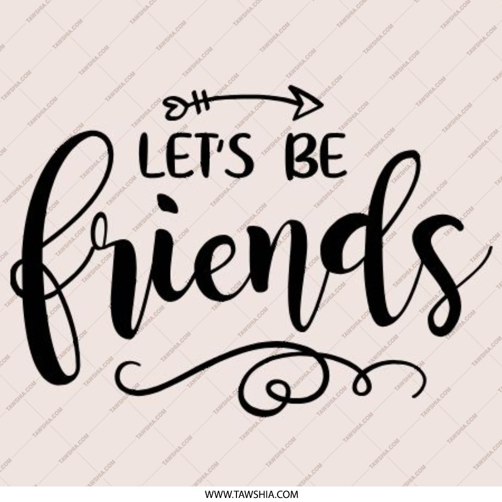 Lets Be Friends Pinback Button, Friendship Gift, Best Friends Gift, Friend Button, Cute Button, Positive Pin, Friendship Pin - Tawshia