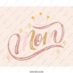 Mom Mouse Pad, Queen Mom Mousepad, Cute Mom Gift, Mother's Day Gift, Mom Birthday Gift, Gift For Mom, New Mom Mouse Pad, Mom Office Decor - Tawshia