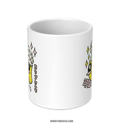 Cute Duck and Japanese Text Design Mug product