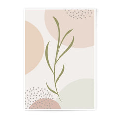 Botanical Photographic Print, Abstract Leaf Art, Minimalist Wall Decor, Neutral Tones, Modern Home Art Print, Earthy Aesthetic - Tawshia