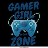 Gamer Girl In The Zone Graphic Tee product