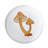 Mushroom Pinback Button, Retro Mushroom Design, Funky Pinback Button, Aesthetic Pin, Nature Inspired Button, Cute Button, Spores - Tawshia