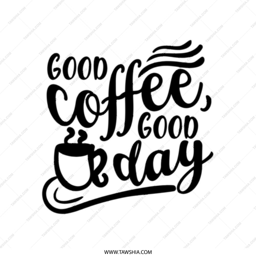 Coffee Lover Tote Bag, Good Coffee Good Day, Caffeine Addict Bag, Book Bag, Reusable Shopping Bag, Everyday Tote, Gift for Coffee Lover - Tawshia