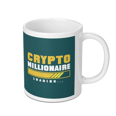 Crypto Millionaire Loading Design Mug product type