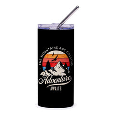 Mountains Are Calling Adventure Awaits Tumbler product