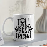 Best Friend Mug, Coffee Lover Gift, Friendship Mug, Gift for Bestie, Best Friends Forever Mug, Cute Friendship Gift, BFF Mug, Friend Mug - Tawshia