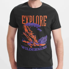 EXPLORE WILDERNESS Graphic Tee design product type