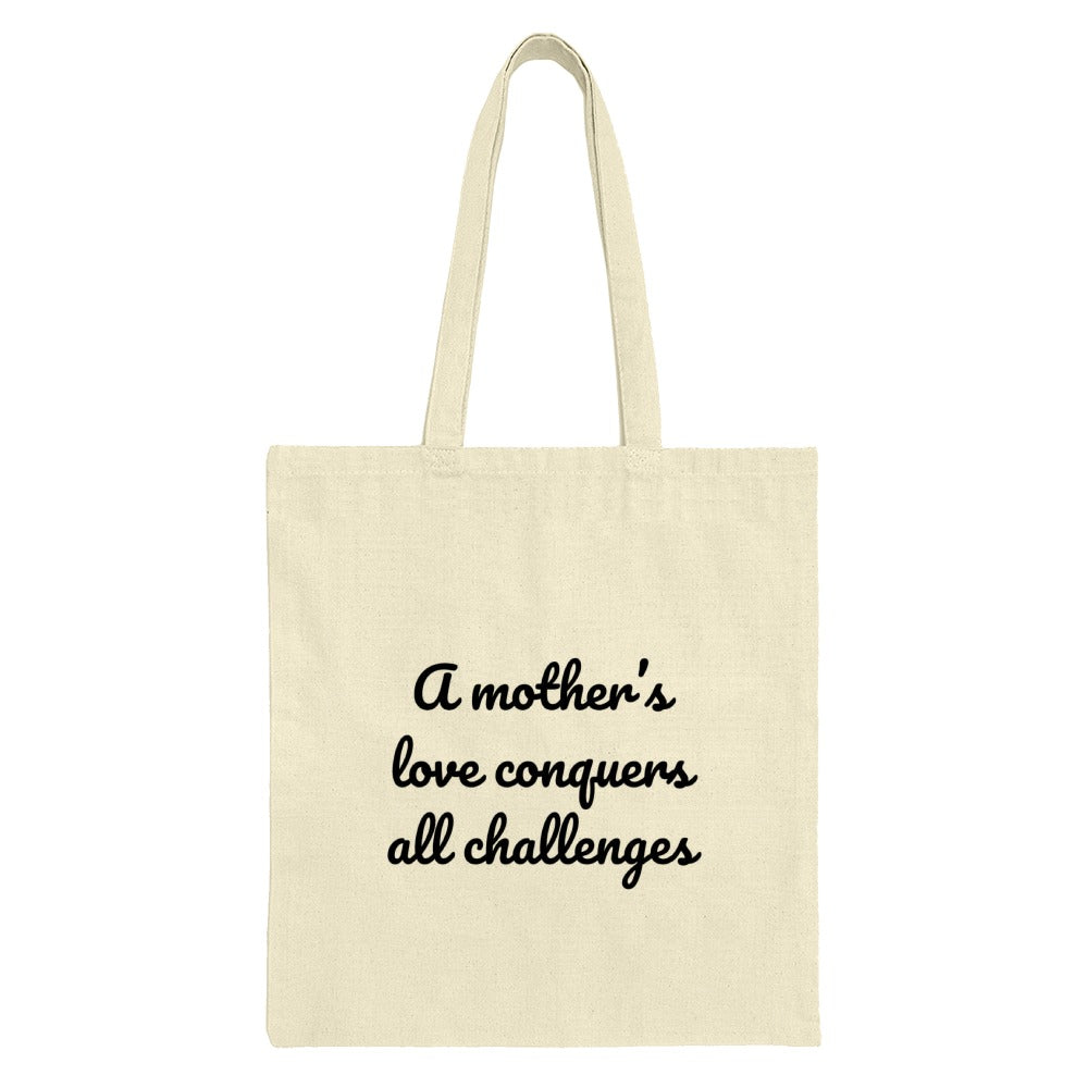 Mother's Love Tote Bag, Motivational Quote Bag, Mom Gift, Inspirational Tote Bag, Everyday Bag, Unique Gifts, Bag for Shopping - Tawshia
