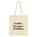 Mother's Love Tote Bag, Motivational Quote Bag, Mom Gift, Inspirational Tote Bag, Everyday Bag, Unique Gifts, Bag for Shopping - Tawshia