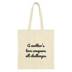 Mother's Love Tote Bag, Motivational Quote Bag, Mom Gift, Inspirational Tote Bag, Everyday Bag, Unique Gifts, Bag for Shopping - Tawshia