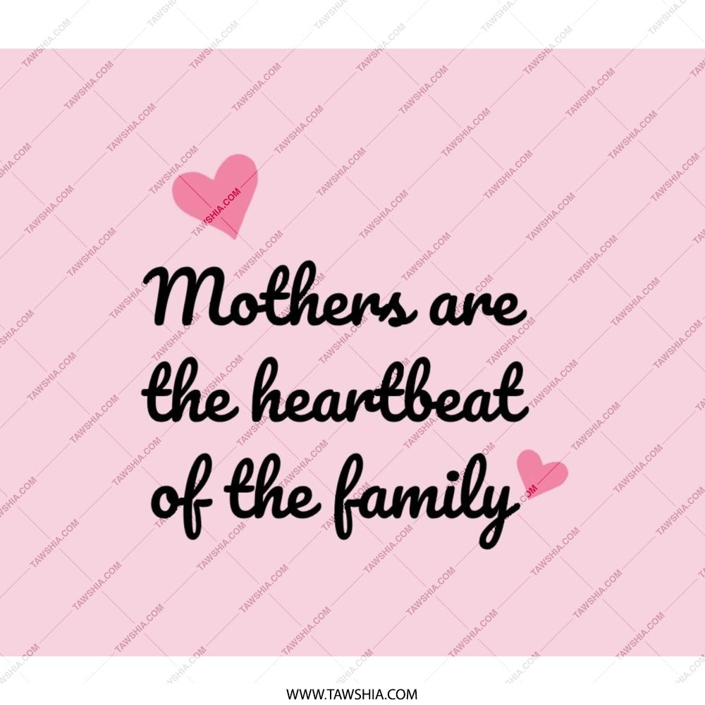 Mothers Day Backpack, Heartbeat of Family, Mom Gift, Unique Backpack, Gift for Her, Everyday Backpack, Appreciation Backpack - Tawshia