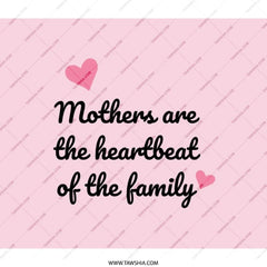 Mothers Day Backpack, Heartbeat of Family, Mom Gift, Unique Backpack, Gift for Her, Everyday Backpack, Appreciation Backpack - Tawshia