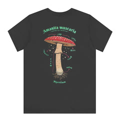 Amanita Muscaria Artistic Detailed Diagram T-Shirt product