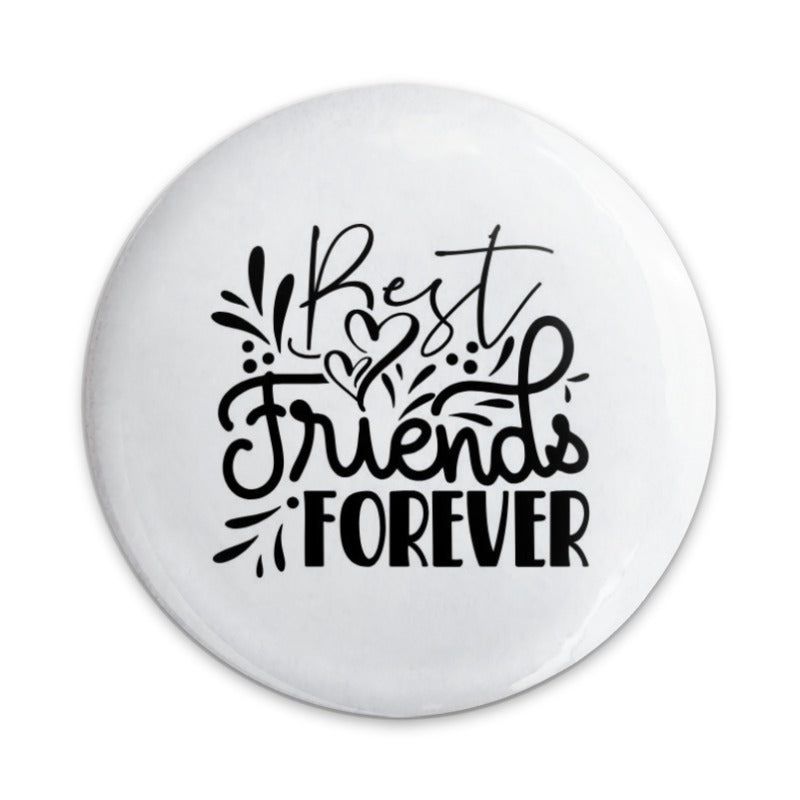 Best Friends Forever Pinback Button, Friendship Gift, BFF Badge, Cute Friends Button, Trendy Accessories, Gift for Her, Friend Present - Tawshia