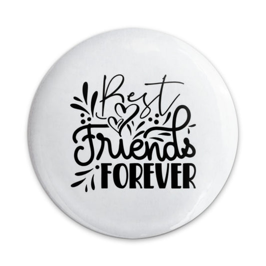 Best Friends Forever Pinback Button, Friendship Gift, BFF Badge, Cute Friends Button, Trendy Accessories, Gift for Her, Friend Present - Tawshia