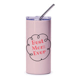 Best Mom Ever Tumbler, Mother's Day Gift, Mom Appreciation Gift, Gift for Mother, Mom Tumbler, Pink Tumbler, Mom Birthday Gift - Tawshia