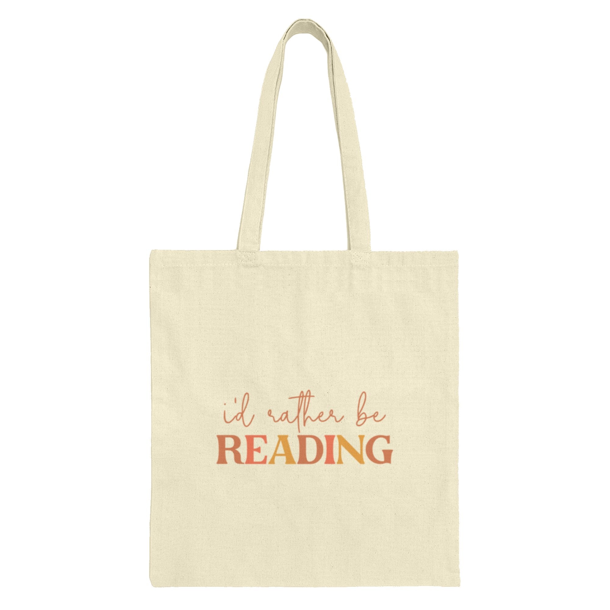 I'd Rather Be Reading Tote Bag product type