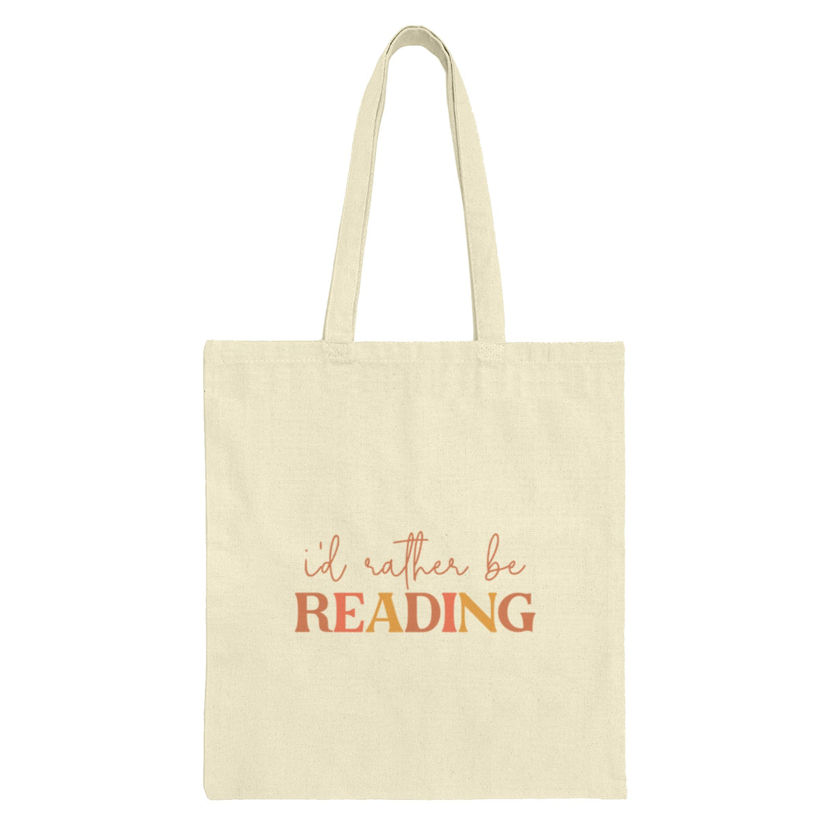 I'd Rather Be Reading Tote Bag product type