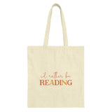 I'd Rather Be Reading Tote Bag product type