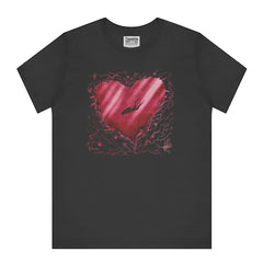 Heart Shaped Design with Diver Graphic T-Shirt product