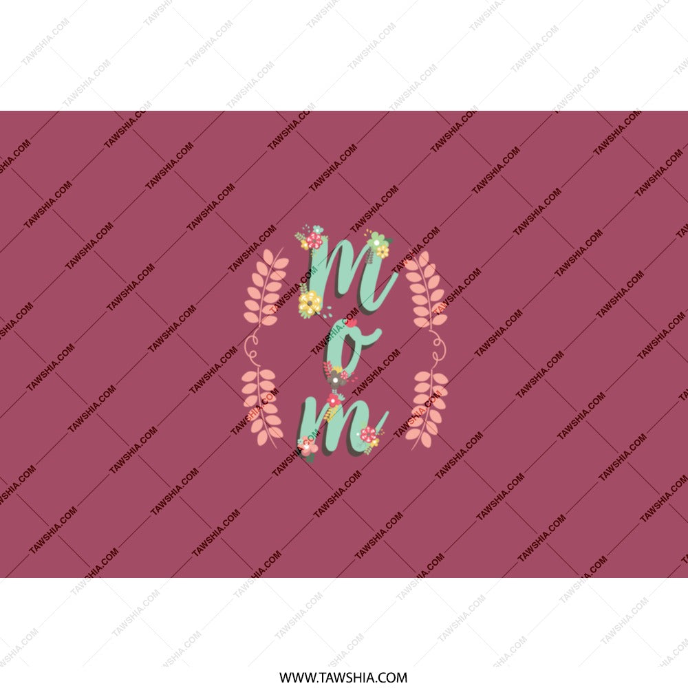 Mom Floral Tumbler, Mom Gift Tumbler, Mother's Day Gift, Mom Birthday Gift, Floral Gift for Mom, Stylish Tumbler for Mom - Tawshia