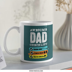 Awesome Dad Checklist Gift Idea for Amazing Dad product