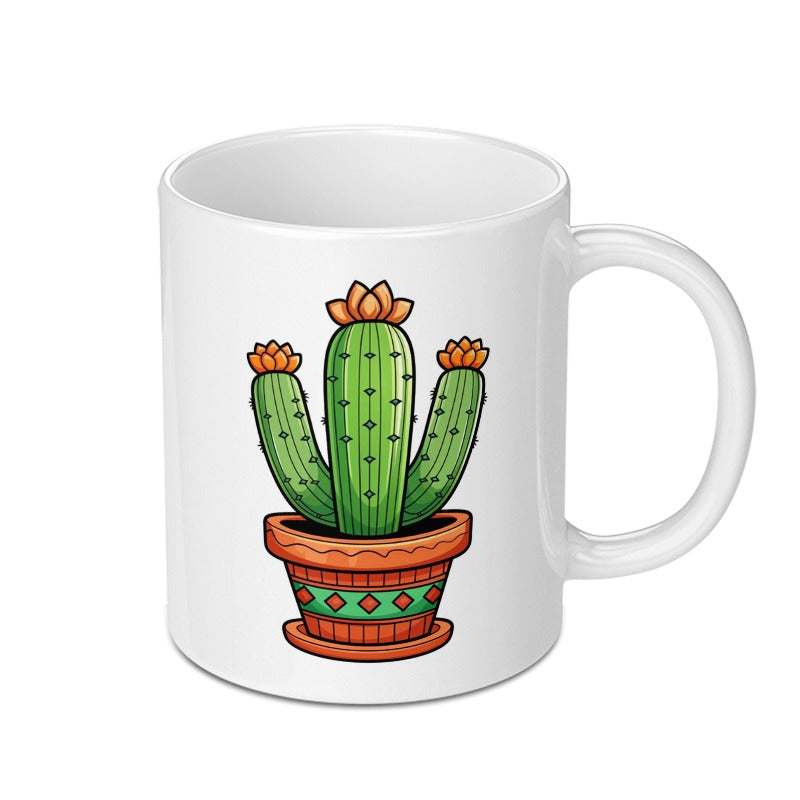 Cactus Mug, Cute Plant Mug, Desert Plant, Botanical Mug, Funny Mug, Coffee Cup, Gift Idea, Unique Mug, Novelty Gift, Plant Lover Gift - Tawshia