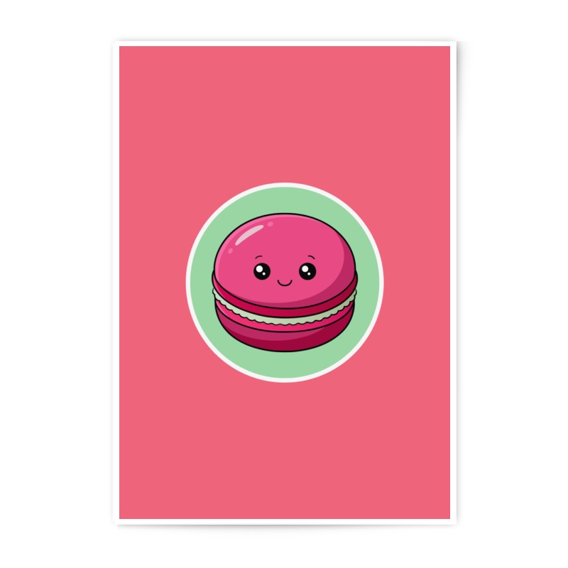 Cute Macaron Photographic Prints, Foodie Art Prints, Dessert Wall Decor, Kitchen Prints, Sweet Treat Prints, Popular Etsy Listing - Tawshia