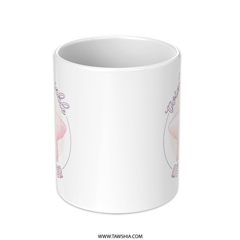 Twinkle Little Star Mug, Cute Starry Coffee Cup, Kawaii Mug, Nursery Decor, Kids Mug, Gift for New Mom, Baby Shower Gift - Tawshia