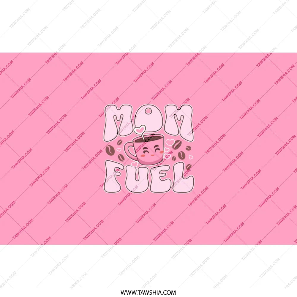 Cute Mom Fuel Coffee Mug with Whimsical Design product type