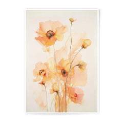 Orange Poppy Photographic Print, Floral Wall Decor, Botanical Art Print, Flower Photography, Home Decor, Wall Art, Gift Idea - Tawshia