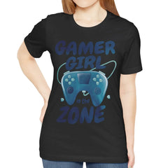 Gamer Girl in the Zone Graphic Gaming T-shirt product type