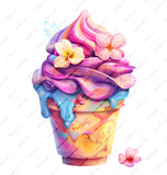 Colorful Artistic Ice Cream Design product