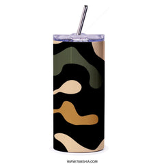 Stylish Camouflage Pattern Tumbler Drinking Product
