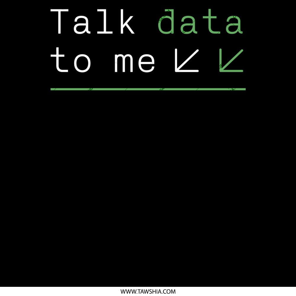 Talk Data to Me Arrow Design Product