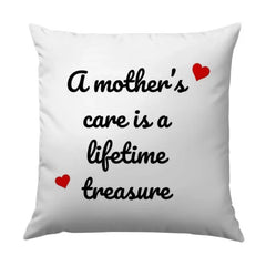 Mothers Care Pillow, Mothers Day Gift Pillow, Mothers Day Decor Pillow, Gift for Mom, Mom Decor Pillow, Throw Pillow, Decorative Pillow - Tawshia