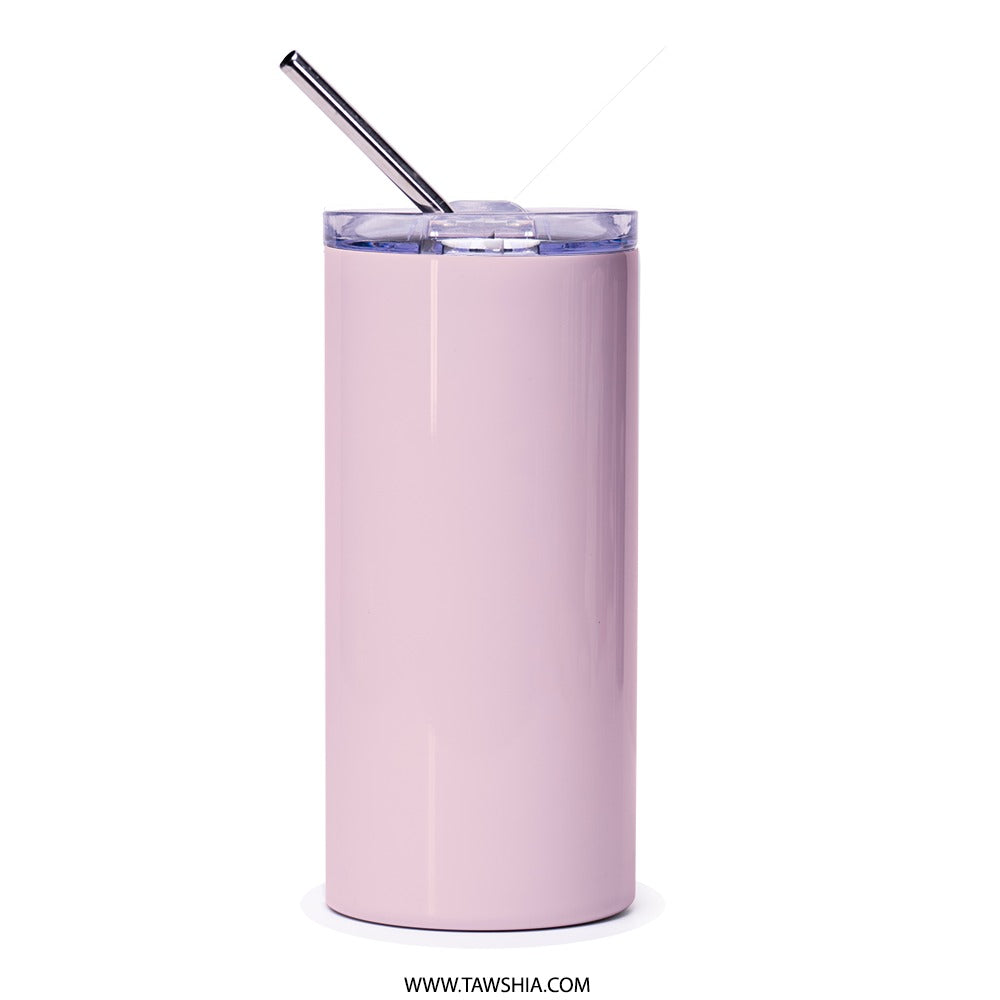 Macaron Tumbler, French Dessert Tumbler, Foodie Gift, Cute Pink Tumbler, Sweet Treat Tumbler, Baker Gift, Pastry Chef Gift - Tawshia