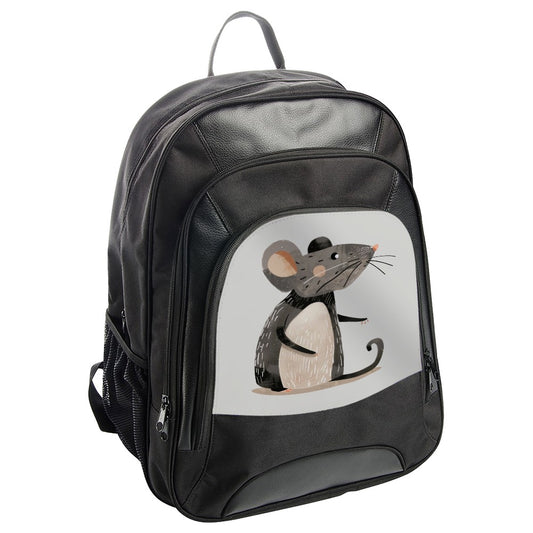 Cute Mouse BackPack, Animal Backpack, Cartoon Rat, School Bag, Stylish Back Pack, Laptop Bag, Kids Backpack, Rodent Backpack, Gift Idea - Tawshia