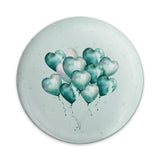 Heart Balloon Pinback Button, Love Pin, Cute Button, Valentine's Day, Party Favors, Gift for Her, Heart Balloons, Heart Button - Tawshia