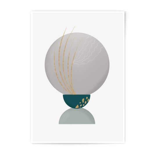 Minimalist Balance Photographic Print, Abstract Wall Art, Geometric Shapes, Modern Art Print, Home Decor, Simple Art, Circle Print - Tawshia