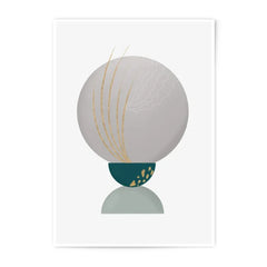 Minimalist Balance Photographic Print, Abstract Wall Art, Geometric Shapes, Modern Art Print, Home Decor, Simple Art, Circle Print - Tawshia