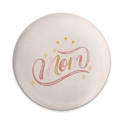 Mom Crown Pinback Button, Cute Mom Gift, Mothers Day Gift, Trendy Pin Button, Gift For Mom, Mother Daughter, Mom Accessories - Tawshia