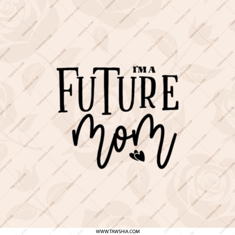Future Mom Pocket Mirror, Pregnancy Reveal, New Mom Gift, Expecting Mom, Baby Shower Gift, Mom To Be, Pocket Makeup Mirror, Handbag Mirror - Tawshia