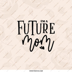 Future Mom Pocket Mirror, Pregnancy Reveal, New Mom Gift, Expecting Mom, Baby Shower Gift, Mom To Be, Pocket Makeup Mirror, Handbag Mirror - Tawshia