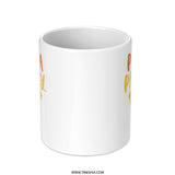 Pizza Party Mug, Foodie Gift, Fun Novelty Cup, Pizza Lover Present, Cute Graphic Design, Office Coffee Mug, Unique Gift Idea - Tawshia